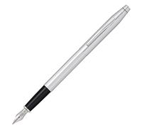 Cross Classic Century Lustrous Chrome Fountain Pen with Stainless Steel Fine Nib