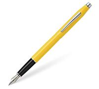 CROSS Classic Century Sunrise Stylo plume laqué nacré jaune avec attributs chromés polis