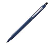 Cross Click Stylo à bille Chrome bleu nuit