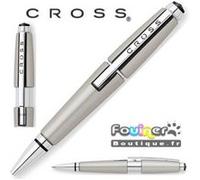 Cross collection Edge Stylo roller gris titanium AT0555-5 G