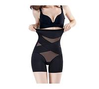 Cross Compression Abs Shaping Pants, Adoremoon Cross Compression Abs & Booty High Waisted Shaper, Hi-Waist Tummy Control Compression Butt Lifter Panties Girdle (1PCS Black,XL)