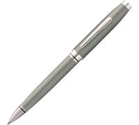 Cross Coventry Gunmetal Gris Moyen Stylo à Bille Avec Finition Chromé