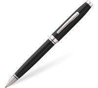 Cross – Stylo à bille Coventry – trait M – noir/chromé – emballage cadeau – 1 pièce