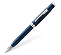Cross Coventry Stylo à bille avec emballage cadeau Bleu/chromé