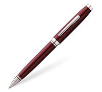 Cross Coventry Stylo à bille (épaisseur moyenne avec coffret cadeau) Rouge/chromé