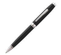 Cross Coventry Stylo bille avec emballage cadeau Noir/chromé Taille M