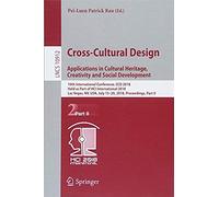 Cross-Cultural Design. Applications In Cultural Heritage, Creativity And Social Development