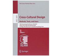 Cross-Cultural Design. Methods, Tools, And Users