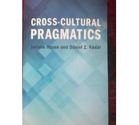 Cross-Cultural Pragmatics