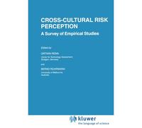Cross-Cultural Risk Perception: A Survey Of Empirical Studies