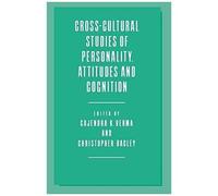 Cross-Cultural Studies Of Personality, Attitudes And Cognition