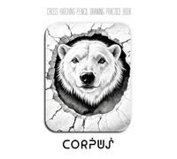 Cross-Hatching Pencil Drawing Practice Book - Corpus: An Artist's Journey into Form, Texture, and Definitive Line