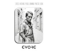 Cross-Hatching Pencil Drawing Practice Book - Evoke: An Artist's Journey into Form, Texture, and Emotive Line