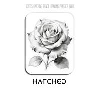 Cross-Hatching Pencil Drawing Practice Book - Hatched: An Artist's Journey into Form, Texture, and Systematic Line