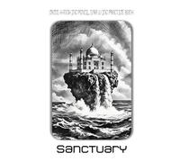 Cross Hatching Pencil Drawing Practice Book - Sanctuary: An Artistic Journey to Drawing Mythic Architecture & Epic Landscapes with Line Work