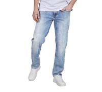 Cross Jeans Homme jean stretch confort/coupe décontractée Antonio pantalon jean denim bleu noir 30 31 32 33 34 36 38 40, 32W / 36L