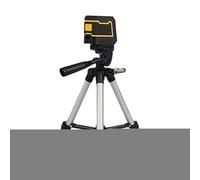 Cross Line Level Tripod, Precision Alignment Tool with Adjustable Stand, Straight Leveling Gadget for Cabinet Setup, Window Framing, Wall Mounting, Floor Planning, Outdoor Garden Projects