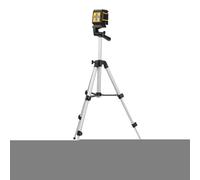 Cross Line Level Tripod, Precision Alignment Tool with Stand, Adjustable Tripod Base, Bright Self Leveling Beam, Indoor Lasser Leveler Gadget for Cabinet, Window, Wall Mounting, Installation, Floor