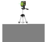 Cross Line Level Tripod, Precision Indoor Alignment Level with Stand, Adorable Leveler Tool for Cabinet Window Wall Mounting Installation Floor Outdoor Garden, 10.6x25.6 inches