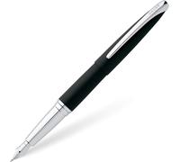 Cross Porte-Plume Noir Basalte ATX à Pointe Fine avec Capuchon À Déclic
