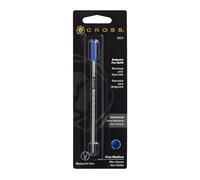 CROSS recharge 8511 bille - Adaptée à tous les stylos-bille Cross - Pointe moyenne - Encre bleue - Encre résistante - Lot de 1