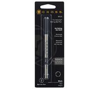 CROSS recharge 8523 Roller - Adaptée aux rollers convertibles Cross - Largeur moyenne - Encre noire - Lot de 1