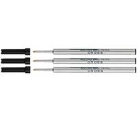 Cross Recharge pour selectip Stylo à bille à encre gel - Noir (Lot de 3)