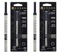 Cross Recharge pour stylo à bille gel Selectip, noir, 1 par carte (8523) (Pack de deux, noir)