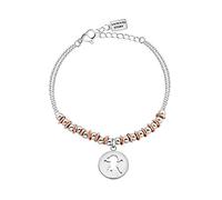 Cross Silver Pendant with Clear Cubic Zirconia