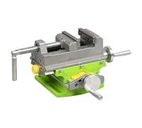 Cross Slide Drill Press Vise - High-Precision Compound Milling Table | X Y Direction Bench Vise With Vernier Reading | Aluminum Alloy Rotary Table For Drilling, Boring And Milling Work