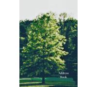 Cross-Stitched Tree Address Book: The inside features a signature page, 4 pages for each letter of the alpabet, 2 pages each for birthdays, anniversaries and more.