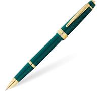 Cross AT0745-12 Stylo Roller Ball Bailey Light avec détails en or, vert
