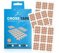 Cross Tape,180 Pieces,Waterproof Acupuncture Crosstape,Strong Adhesive Acupuncture Tape Grid Dressing,Acupuncture Patches Trigger Pain Point