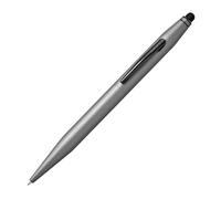 Cross Pens Stylo multifonction Tech2 – Laque gris titane métallique, finitions PVD noir brillant