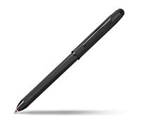 Cross Tech3+ Brushed Black PVD Multifunction Pen with Stylus and 0.5mm Lead