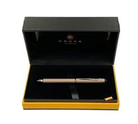 Cross Tech3+ Stylo multifonction or clair, stylo à bille 4 en 1, encre rouge et noire, crayon 0,5 mm et stylet