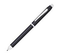 Cross Tech3 Stylo + Stylet Multifonctions Noir Satin/Attributs chromés