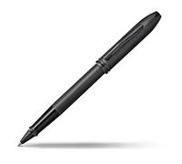 Cross - Stylo roller Townsend Selectip - Micro-moleté et sablé PVD noir mat, finitions PVD noir mat