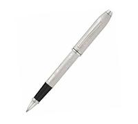Cross Townsend Cherry Blossom Stylo roller à encre gel non rétractable Plaqué Platine