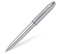 CROSS Townsend chrome poli - Stylo bille rechargeable - Écrin de luxe et recharge pour stylo bille noir incluse