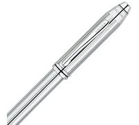 Cross Townsend Chrome Poli Stylo Plume (Plume Moyenne)