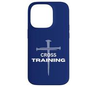 Cross Training Christian Nails Cross Cadeaux de Croissance spirituelle Coque pour iPhone 14 Pro