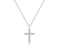 Cross type Stainless Steel Map Pendant Necklace Earrings And Ring Set Fashionable And Versatile Suitable For Men Women Brides And Grooms Suitable For Wedding Parties Various Festivals (silver)