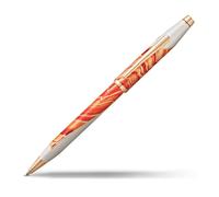 Cross Pens Stylo à bille Wanderlust Antelope Canyon – Or 23 carats – Rechargeable – Coffret – Moyen