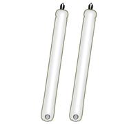 CROSS ZEBRA Camping Lamp, Outdoor Lamp, Magnetically Attached and Hookable, Portable, Blow Soft Lamp, Easy to Store, for Camping, Hiking, Spring Outings and Home, 4000mAh Solar (Green 2 Pack)