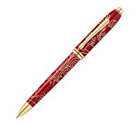 Cross Zodiac Series Year Of The Pig 2019 Stylo roller Laque rouge translucide