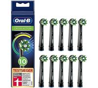 Crossaction Black Edition Lot De 10 Brossettes, Avec Des Poils Cleanmaximiser, Pour Le Nettoyage Holistique De La Bouche[Tee530146]