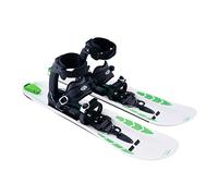 Crossblades Softboot Raquettes à Neige Blanches 36-46 I 3 en 1 pour Monter, Conduire, Glisser I Raquettes à Neige pour Ski avec Chaussures de randonnée