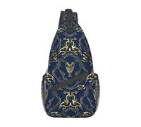 Crossbody Bag Vase Grec Médiéval Sac À Dos Sécurité Élevé Sling Bag Multifonctionnel Sacs Bandoulière pour Randonnée Excursion Sport