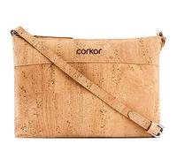 Crossbody Bag Women - Vegan Handbag Cross-Body - Cork Purse - Light Brown Cork Handbag